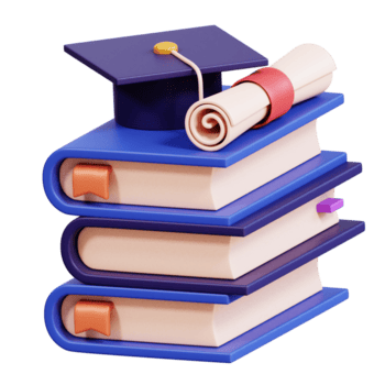 library education 3d icon png